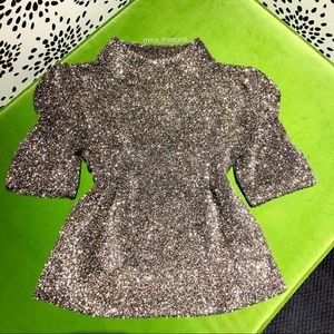 Kate Spade Metallic Texture Sweater